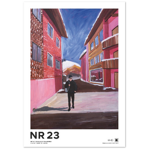 DWH NR 23: Premium poster med matt papper 70x100cm