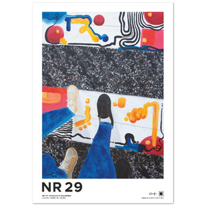 DWH NR 29: Premium poster med matt papper 70x100cm